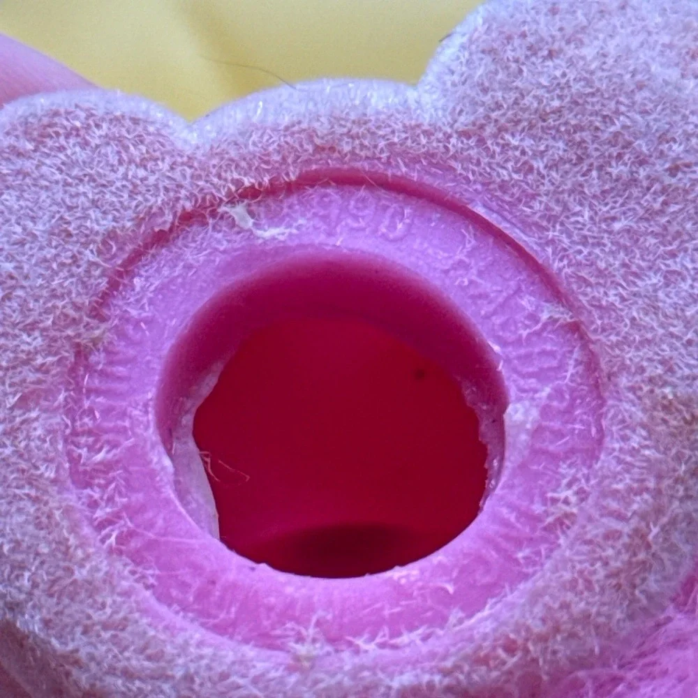 VTG MLP Lot 1990 Li'l Litters Pink Flocked Bunny &MLP Paradise Estate Couch READ